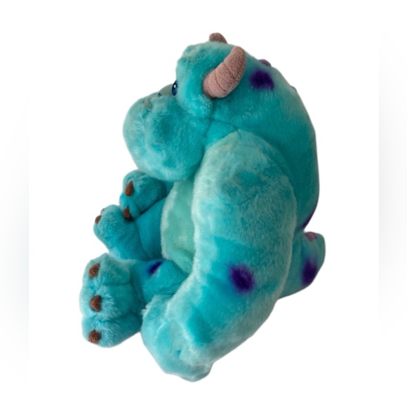 Disney Store Exclusive Sully 10” Monsters Inc Plush Stuffed Animal Foot Stamp - Picture 3 of 9